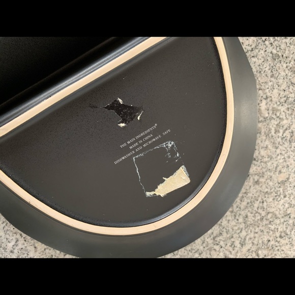 Black Ceramic Serving Dish - Picture 5 of 5